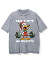 NO LIFT NO QUACKIN' VINTAGE GYM SHIRT