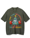 TIS THE SEASON TO LIFT HEAVY VINTAGE GYM SHIRT
