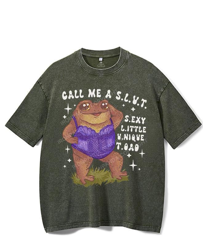 CALL ME A S.L.U.T VINTAGE GYM SHIRT