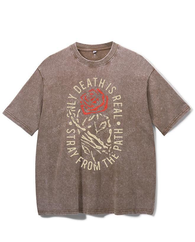 STRAY FROM THE PATH ONLY DEATH IS REAL VINTAGE GYM SHIRT