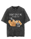 BEAR Don't spot me VINTAGE GYM SHIRT