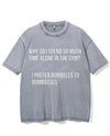I PREFER DUMBELLS TO DUMBASSES VINTAGE GYM SHIRT