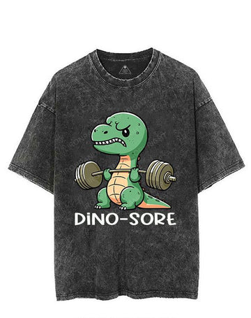 DINO-SORE VINTAGE GYM SHIRT