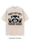 SWEET BUT WILL THROW HANDS VINTAGE GYM SHIRT
