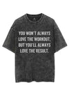 YOU WON'T ALWAYS LOVE THE WORKOUT VINTAGE GYM SHIRT