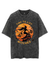 TIME TO LIFT WITCHES VINTAGE GYM SHIRT