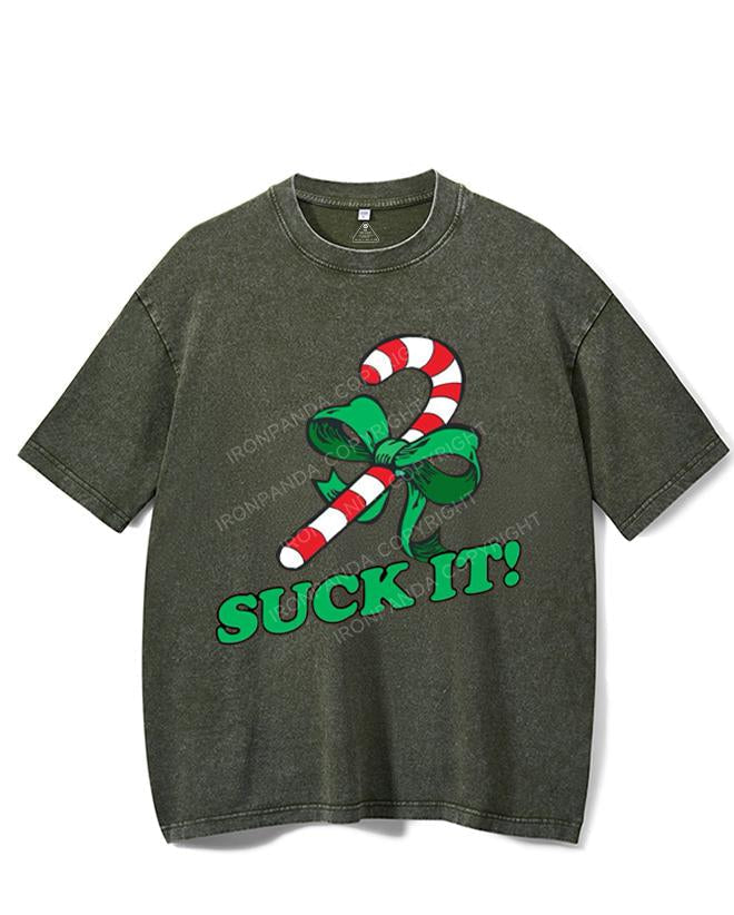 SUCK IT! VINTAGE GYM SHIRT