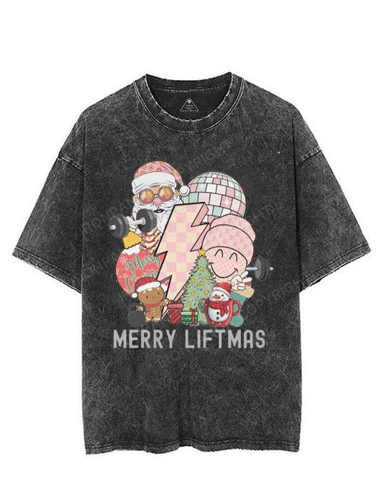 Merry Liftmas VINTAGE GYM SHIRT