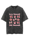 LOVE YOURSELF LIFT YOURSELF VINTAGE GYM SHIRT