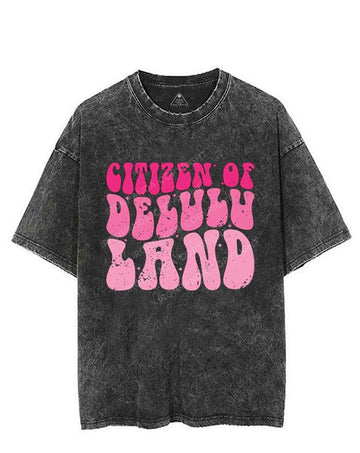CITIZEN OF DELULU LAND VINTAGE GYM SHIRT