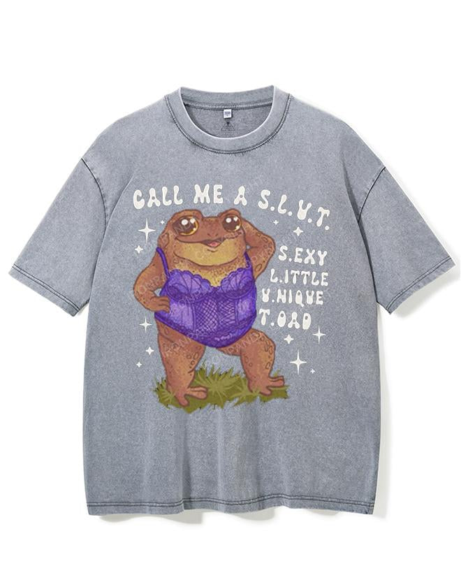 CALL ME A S.L.U.T VINTAGE GYM SHIRT