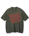 YOU ARE NOT FAT VINTAGE GYM SHIRT