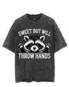 SWEET BUT WILL THROW HANDS VINTAGE GYM SHIRT