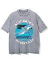 WE'RE DOLPHINS, WE DON'T STOP VINTAGE GYM SHIRT