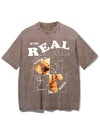 STAY REAL VINTAGE GYM SHIRT
