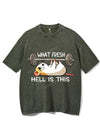 WHAT FRESH HELL IS THIS VINTAGE GYM SHIRT