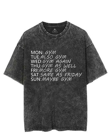 GYM EVERYDAY VINTAGE GYM SHIRT