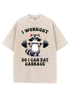 I WORKOUT SO I CAN EAT GARBAGE VINTAGE GYM SHIRT