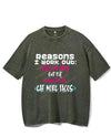 I WORKOUT BECAUSE TACOS  VINTAGE GYM SHIRT