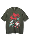 HOLLY JOLLY VIBES VINTAGE GYM SHIRT