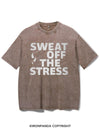 SWEAT OFF THE STRESS VINTAGE GYM SHIRT
