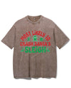 MOST LIKELY TO CRASH SANTA'S SLEIGH VINTAGE GYM SHIRT