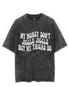 MY MONEY DON'T JIGGLE JIGGLE BUT MY THINGS DO VINTAGE GYM SHIRT