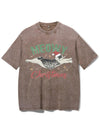 MEOWY CHRISTMAS VINTAGE GYM SHIRT