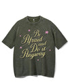 BE AFRAID AND DO IT ANYWAY VINTAGE GYM SHIRT