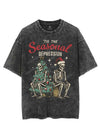 TIS THE SEASONAL DEPRESSION VINTAGE GYM SHIRT