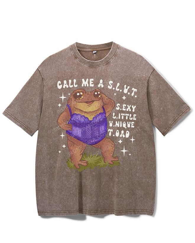 CALL ME A S.L.U.T VINTAGE GYM SHIRT