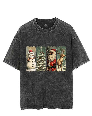 Retro Christmas VINTAGE GYM SHIRT