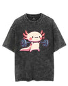 AXOLOTL DEADLIFTING VINTAGE GYM SHIRT