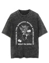 I EXERCISE IN THE MORNING VINTAGE GYM SHIRT