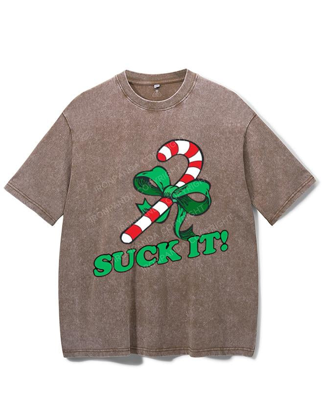 SUCK IT! VINTAGE GYM SHIRT