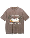 WHAT FRESH HELL IS THIS VINTAGE GYM SHIRT