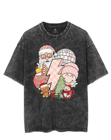 MERRY CHRISTMAS VIBES VINTAGE GYM SHIRT