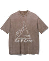 SELF CARE VINTAGE GYM SHIRT