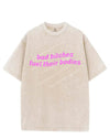 BAD BITCHES FUEL THEIR BODIES VINTAGE GYM SHIRT