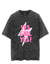 YES GIRL YES! VINTAGE GYM SHIRT