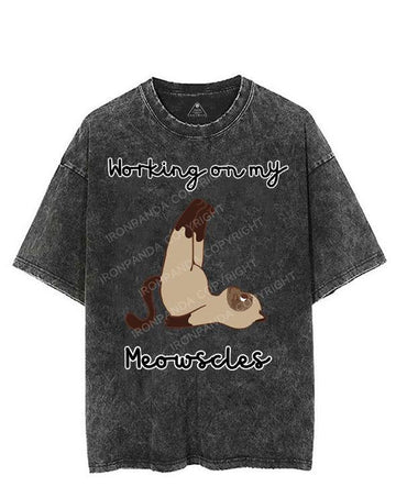WORKING ON MY MEOWSCLES VINTAGE GYM SHIRT