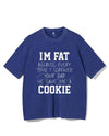 I SCREWED YOUR DAD HE GAVE ME A COOKIE VINTAGE GYM SHIRT
