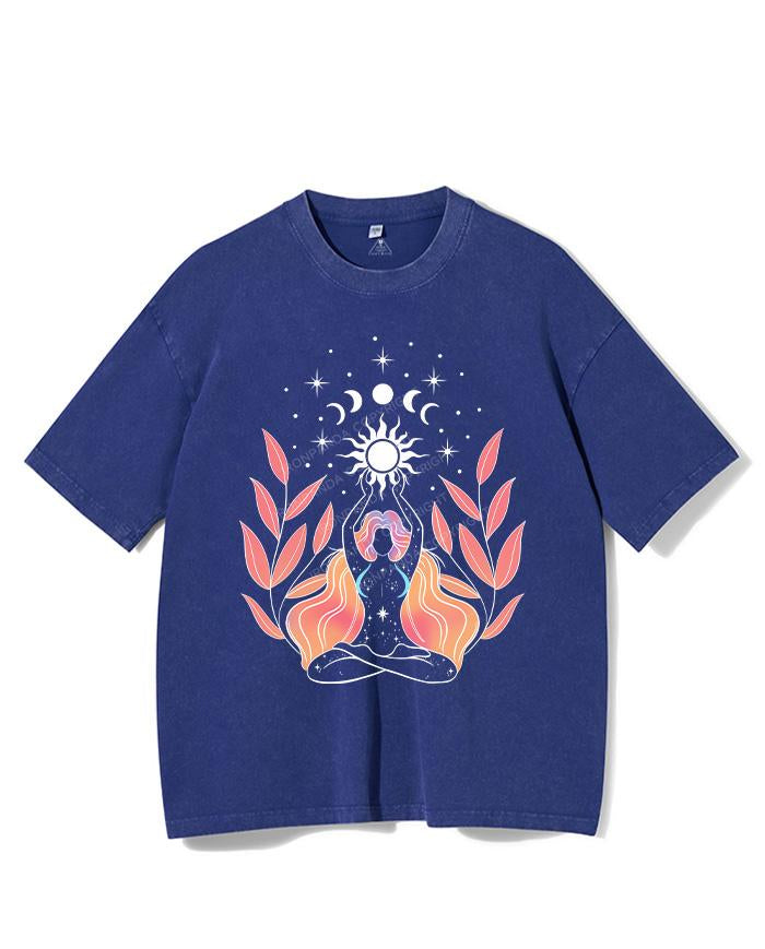 INNER PEACE OUTER POWER VINTAGE GYM SHIRT