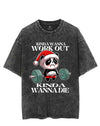 KINDA WANNA WORK OUT KINDA WANNA DIE VINTAGE GYM SHIRT