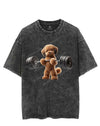 LITTLE PAWS, BIG LIFTS VINTAGE GYM SHIRT