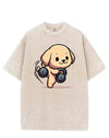 KETTLEBELL WORKOUT DOGGY VINTAGE GYM SHIRT