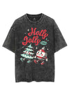 HOLLY JOLLY VIBES VINTAGE GYM SHIRT