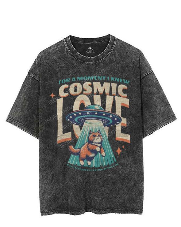 COSMIC LOVE FOR A MOMENT I KNEW VINTAGE GYM SHIRT