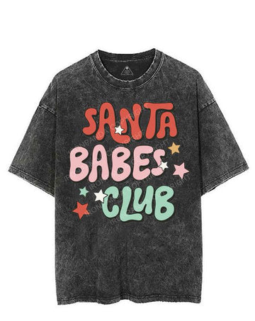 SANTA BABES CLUB VINTAGE GYM SHIRT