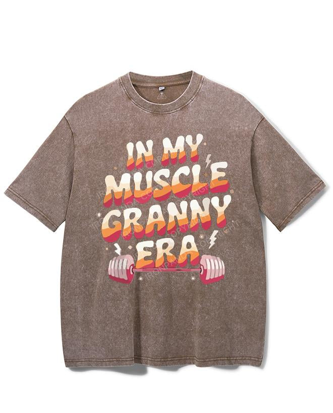 IN MY MUSCLE GRANNY ERA VINTAGE GYM SHIRT